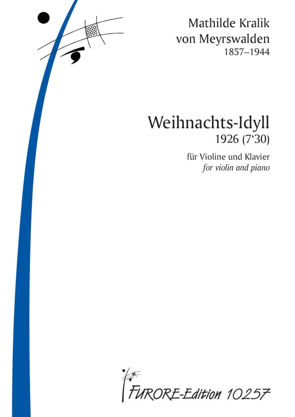Weihnachts-Idyll (1926)  für Violine und Klavier   