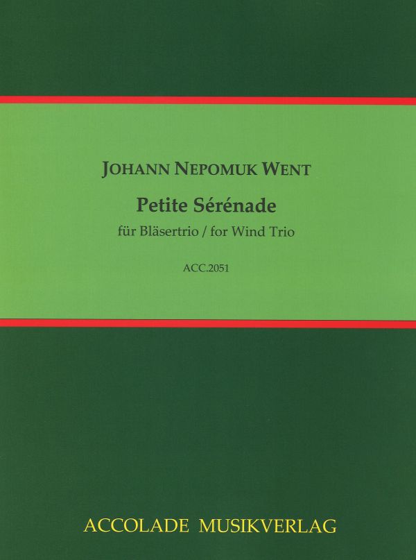 Petite Sérénade&nbsp;&nbsp;für Bläsertrio (2 Oboen und Englischhorn oder Ob, Klar, Fag)&nbsp;&nbsp;Partitur und Stimmen