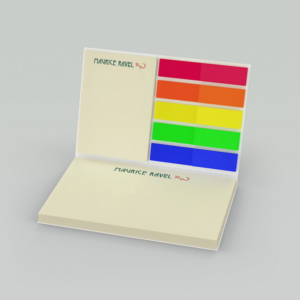 Haftnotiz-Set Ravel 2025&nbsp;&nbsp;&nbsp;&nbsp;