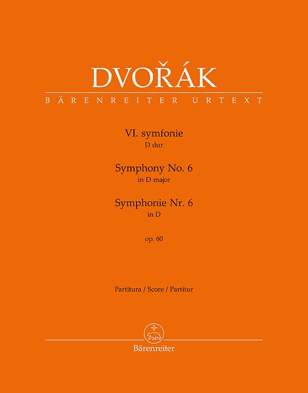 Symphonie D-Dur Nr. 6 op. 60&nbsp;&nbsp;für Orchester&nbsp;&nbsp;Partitur 