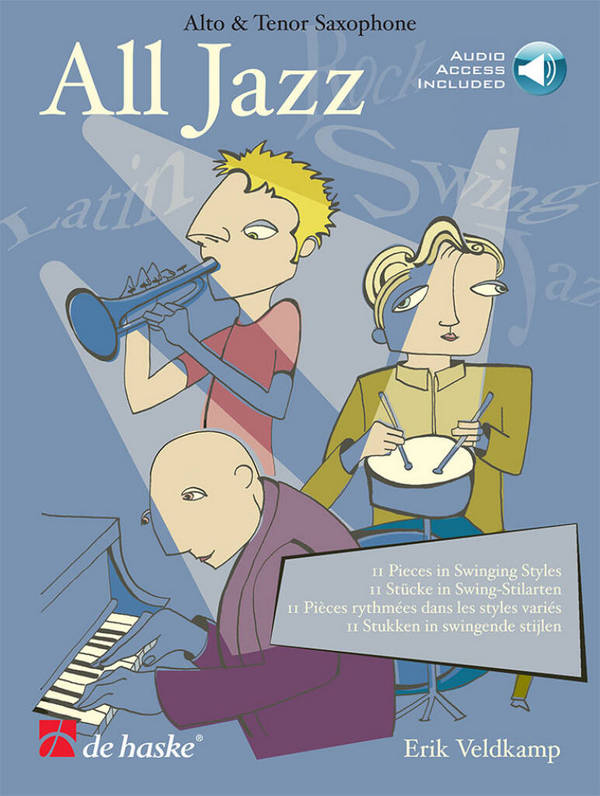 All Jazz&nbsp;&nbsp;Altsaxophon&nbsp;&nbsp;Buch und Online-Audio