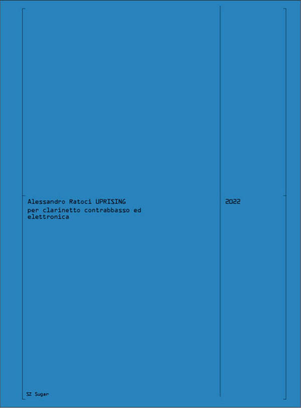 Uprising&nbsp;&nbsp;Klarinette mit Begleitung&nbsp;&nbsp;Partitur