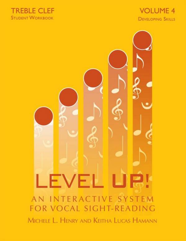 Level Up - Vol. 4: Developing Skills - Treble Clef  für Kinder zwischen 6 und 12 Jahren  Buch