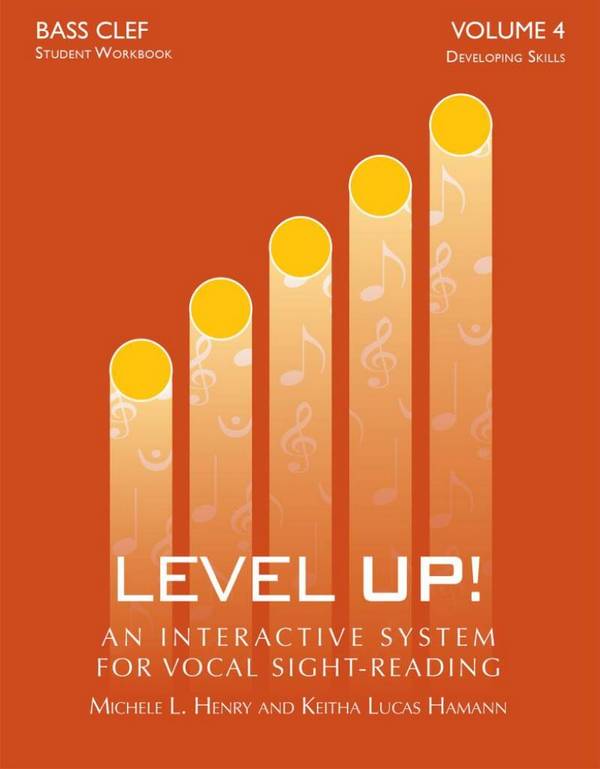 Level Up - Vol. 4: Developing Skills - Bass Clef  für Kinder zwischen 6 und 12 Jahren  Buch