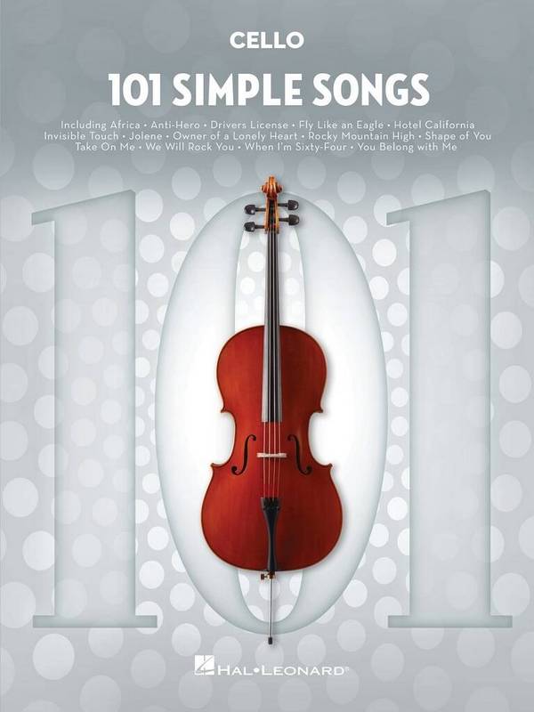 101 Simple Songs  Cello  Buch