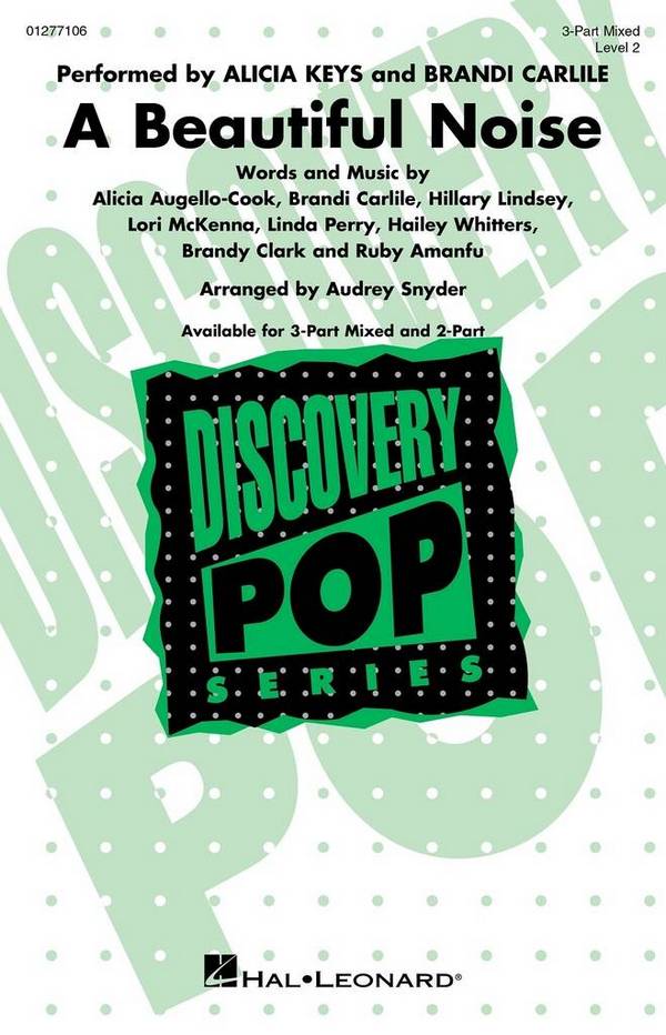 A Beautiful Noise&nbsp;&nbsp;Gemischter Chor mit Begleitung&nbsp;&nbsp;Chorpartitur