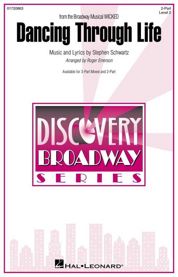 Dancing Through Life&nbsp;&nbsp;Gemischter Chor mit Begleitung&nbsp;&nbsp;Chorpartitur