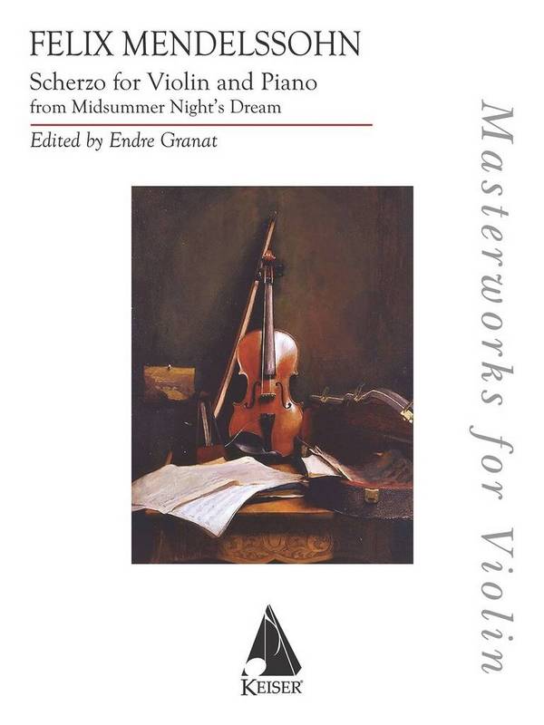 Scherzo from A Midsummer Night's Dream&nbsp;&nbsp;Violine mit Begleitung&nbsp;&nbsp;Buch