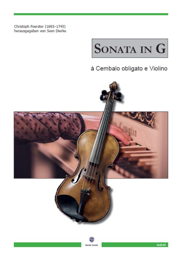 Sonata in G  à Cembalo obligato e violino   