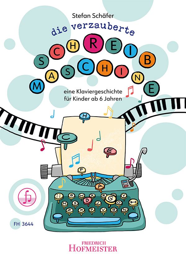 Die verzauberte Schreibmaschine  für Klavier  