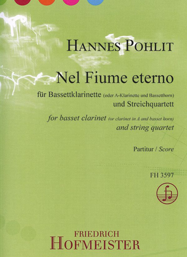 Nel Fiume Eterno&nbsp;&nbsp;für Bassettklarinette und Streichquartett&nbsp;&nbsp;Partitur