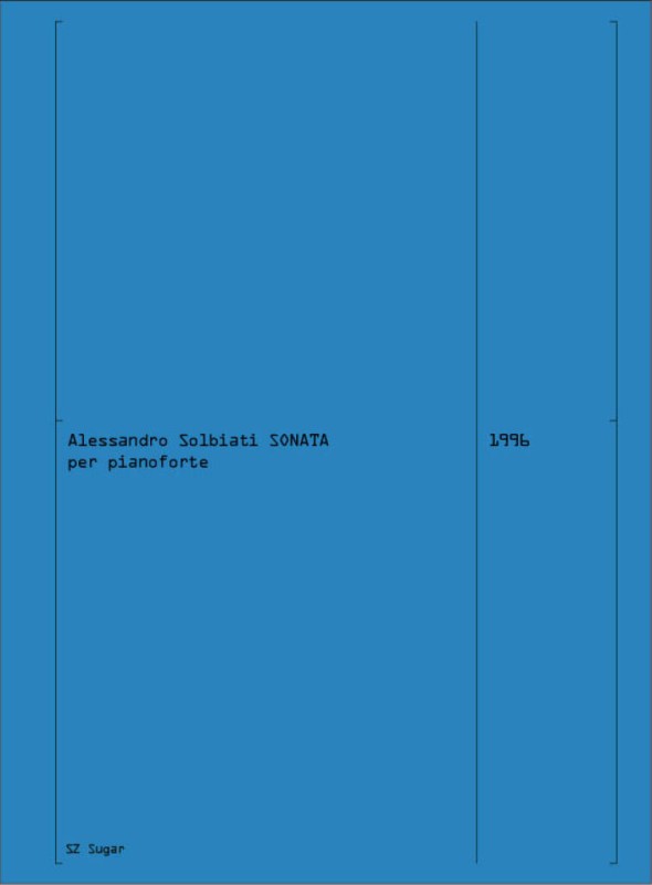 Sonata&nbsp;&nbsp;Klavier&nbsp;&nbsp;Partitur