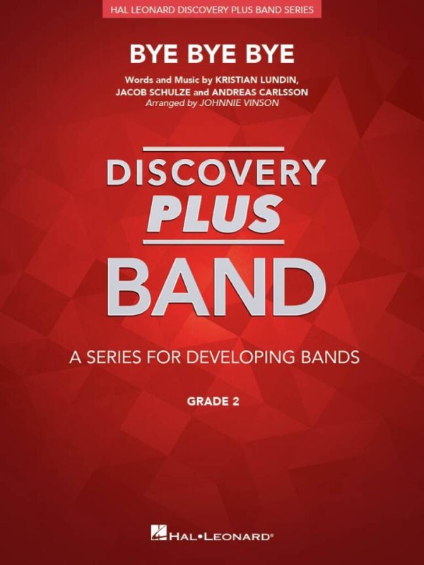 Bye Bye Bye&nbsp;&nbsp;Blasorchester&nbsp;&nbsp;Partitur