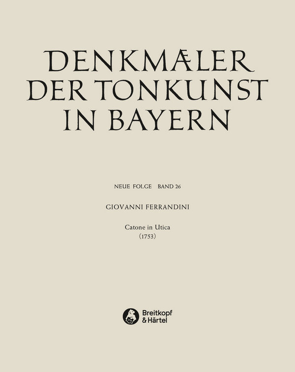 Denkmäler der Tonkunst in Bayern (Neue Folge)&nbsp;&nbsp;&nbsp;&nbsp;