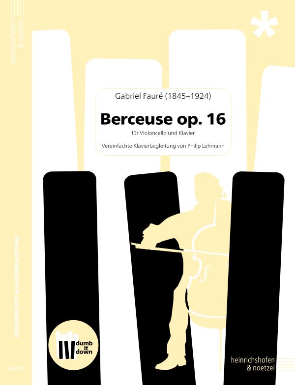 Berceuse op.16 (+QR-Codes)&nbsp;&nbsp;für Violoncello und Klavier&nbsp;&nbsp; 