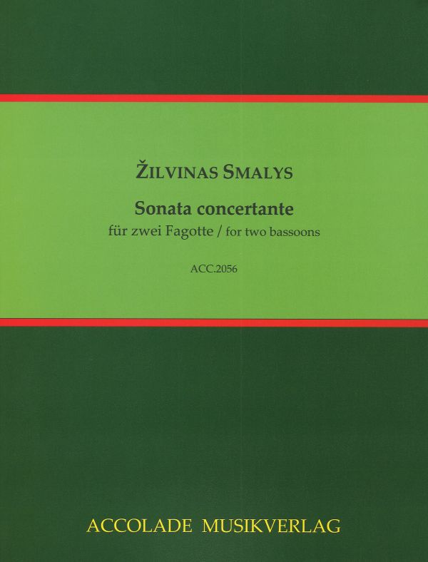 Sonata concertante&nbsp;&nbsp;für 2 Fagotte&nbsp;&nbsp;Partitur und Stimmen