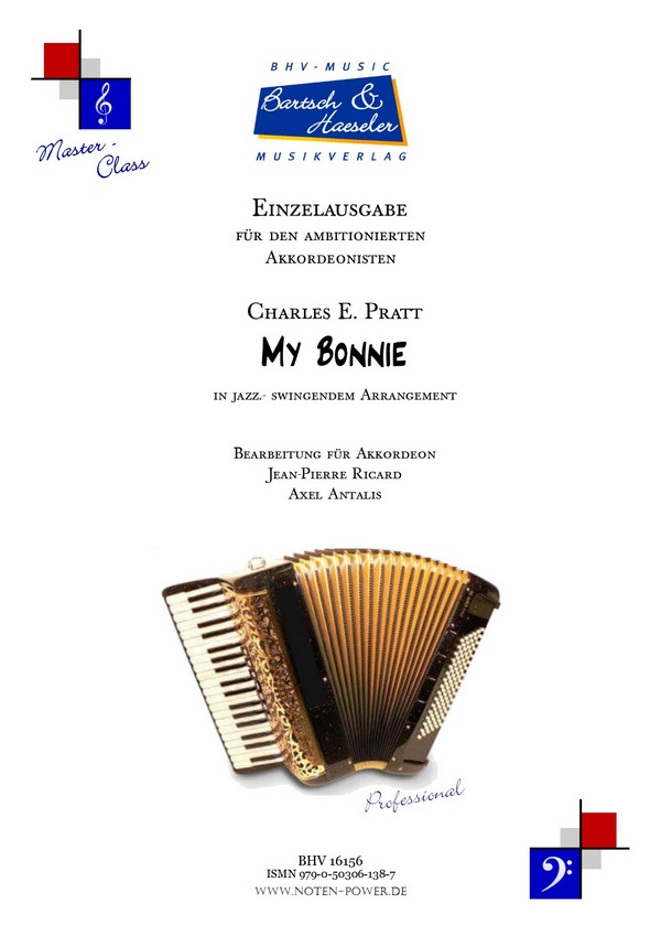 My Bonnie  (lies over the Ocean)  für Akkordeon   