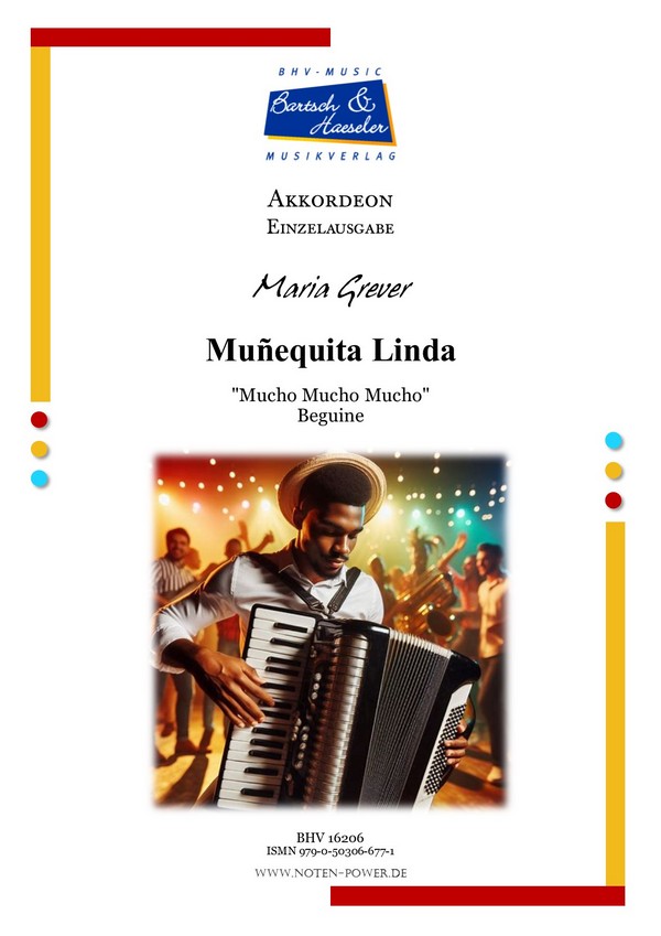 Muñequita Linda  (Mucho Mucho Mucho)  für Akkordeon   