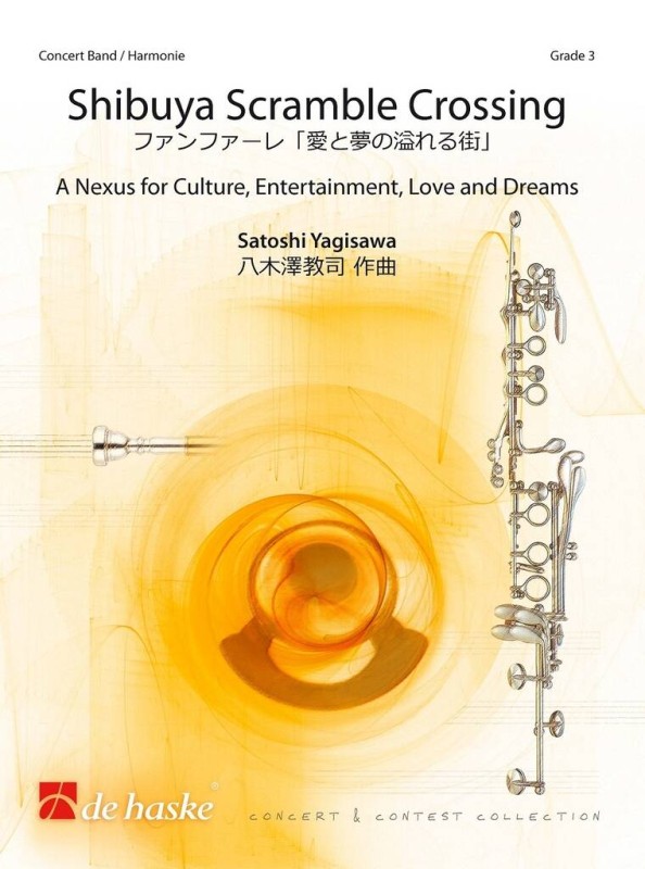 Shibuya Scramble Crossing&nbsp;&nbsp;Blasorchester&nbsp;&nbsp;Partitur und Stimmen