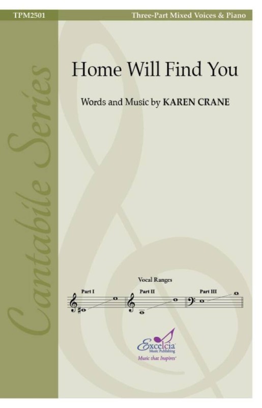 Home Will Find You  Gemischter Chor mit Begleitung  Chorpartitur