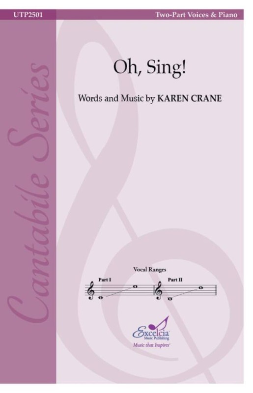 Oh, Sing!  Gemischter Chor mit Begleitung  Chorpartitur