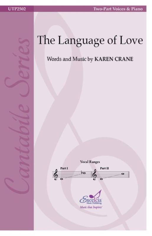 The Language of Love  Gemischter Chor mit Begleitung  Chorpartitur