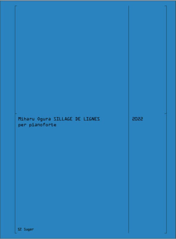 Sillage de lignes&nbsp;&nbsp;Klavier&nbsp;&nbsp;Buch