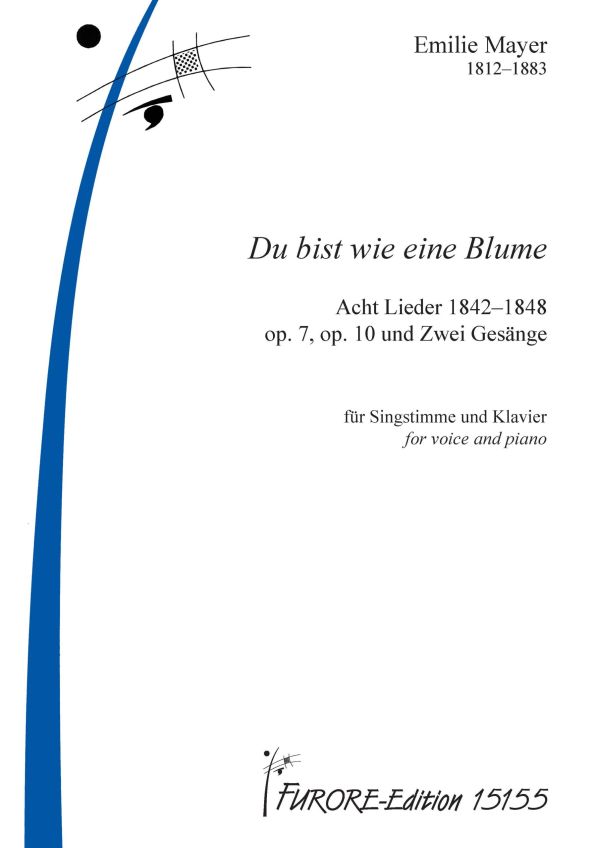 Du bist wie eine Blume   für Singstimme und Klavier  