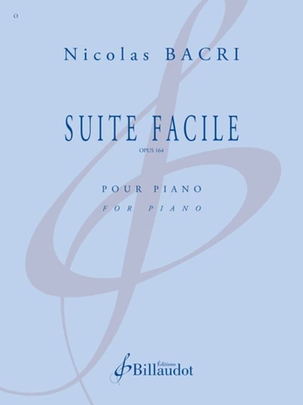 Suite facile op.164&nbsp;&nbsp;pour piano&nbsp;&nbsp; 