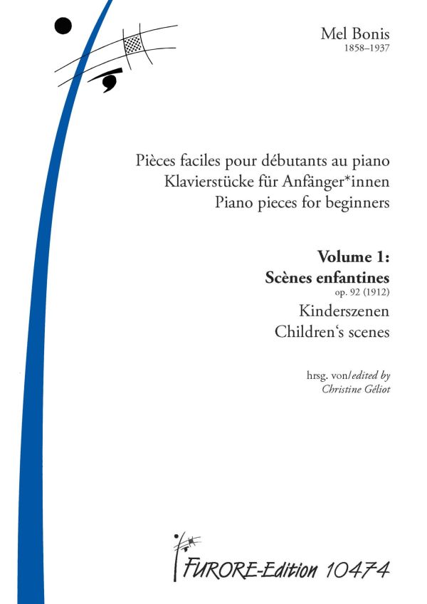 Klavierstücke Band 1 - Kinderszenen op.92 (1912)  für Klavier  
