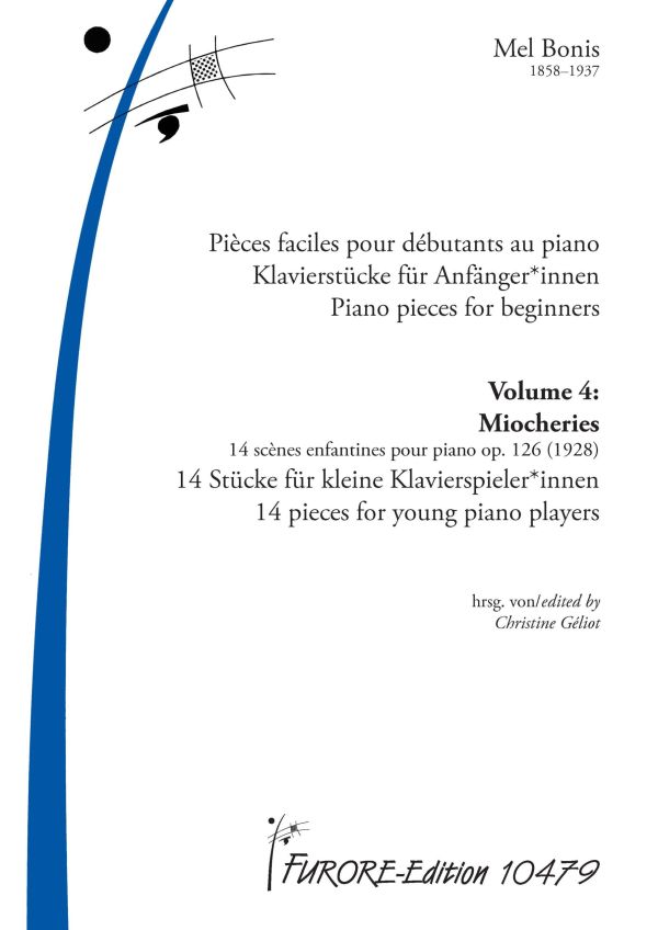 Klavierstücke Band 4 -Miocheries op.126 (1928)  für Klavier  