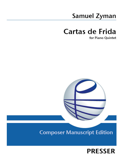 Cartas de Frida&nbsp;&nbsp;Klavierquintett&nbsp;&nbsp;Partitur und Stimmen