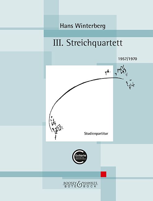 3. Streichquartett (1957/1970)  für Streichquartett  Studienpartitur