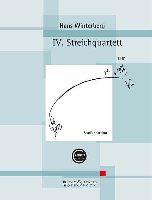 4. Streichquartett (1961)  für Streichquartett  Studienpartitur