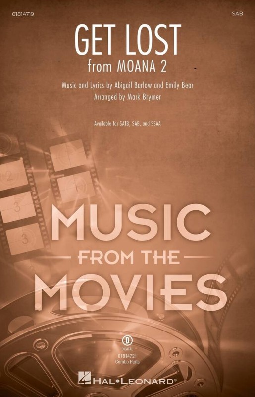Get Lost&nbsp;&nbsp;Gemischter Chor mit Begleitung&nbsp;&nbsp;Chorpartitur