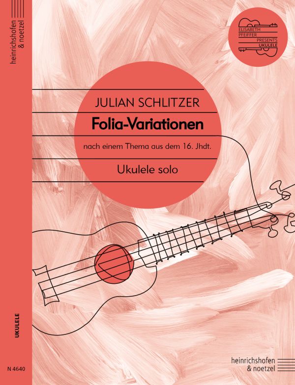 Folia-Variationen nach einem Thema aus dem 16. Jahrhundert&nbsp;&nbsp;für Ukulele solo&nbsp;&nbsp;