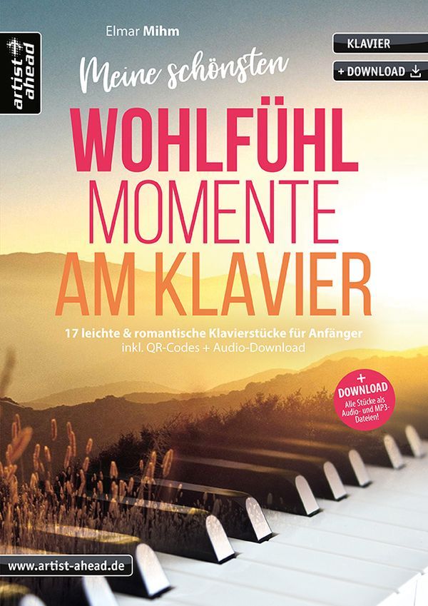 Meine schönsten Wohlfühlmomente am Klavier (+Download)  für Klavier  