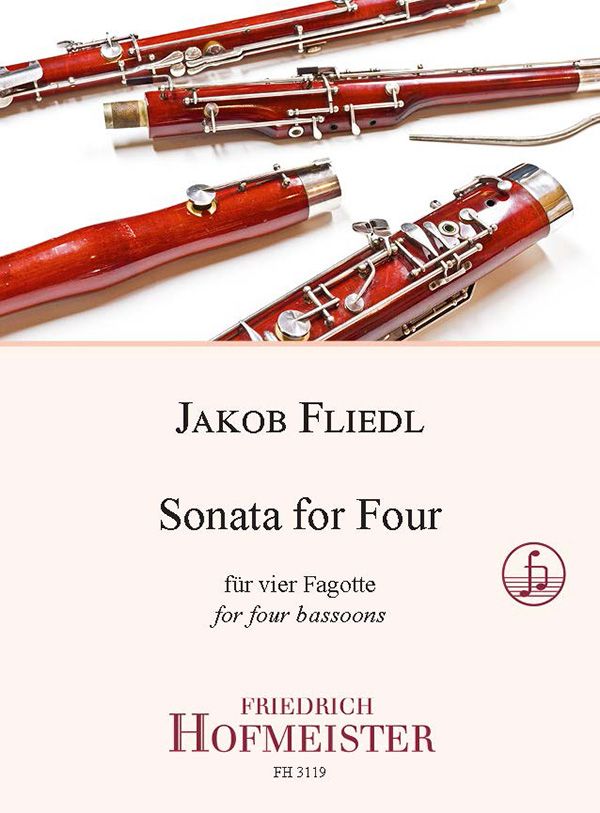 Sonata for Four&nbsp;&nbsp;für 4 Fagotte&nbsp;&nbsp;Partitur und Stimmen