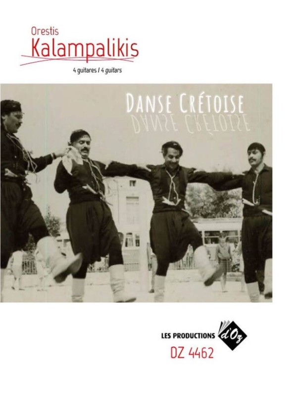 Danse crétoise&nbsp;&nbsp;Gitarre Trio / Quartett&nbsp;&nbsp;Partitur und Stimmen