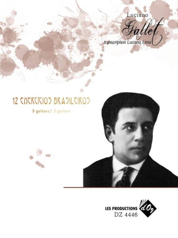 12 Exercícios Brasileiros&nbsp;&nbsp;Gitarre Trio / Quartett&nbsp;&nbsp;Partitur und Stimmen