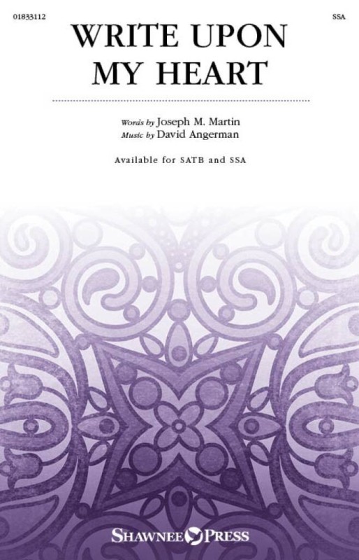 Write Upon My Heart  Frauenchor mit Begleitung  Chorpartitur