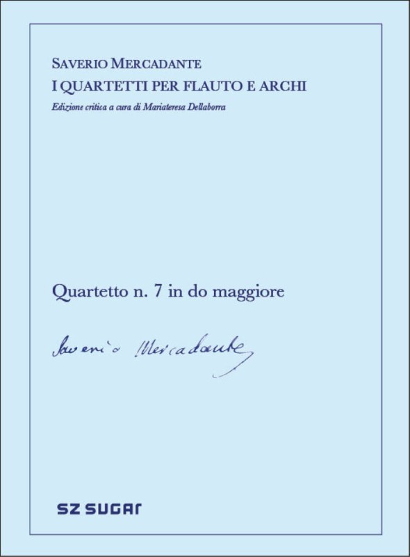 Quartetto n. 7 in do maggiore  Streichorchester mit Solo  Partitur und Stimmen