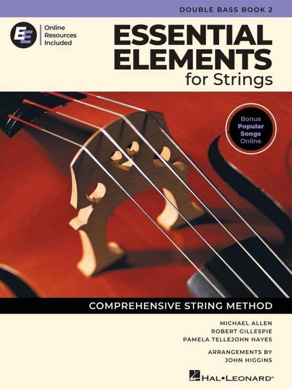 Essential Elements for Strings vol. 2 (+Online-Resources)&nbsp;&nbsp;for double bass&nbsp;&nbsp; 