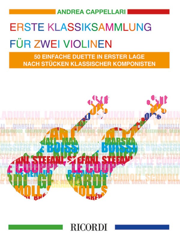 Erste Klassiksammlung für zwei Violinen&nbsp;&nbsp;für 2 Violinen&nbsp;&nbsp; 