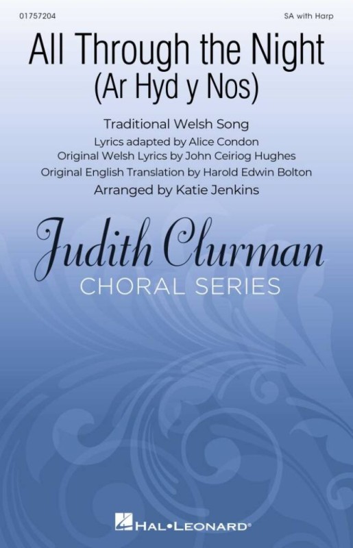 All Through the Night (Ar Hyd y Nos)&nbsp;&nbsp;Frauenchor mit Begleitung&nbsp;&nbsp;Chorpartitur