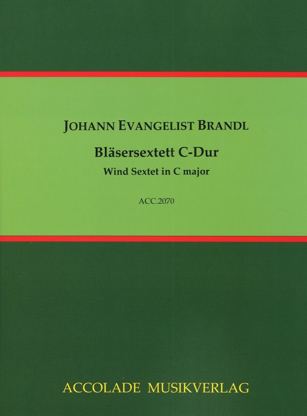 Bläsersextett C-Dur  für Flöte, Klarinette, 2 Hörner und 2 Fagotte  Partitur und Stimmen