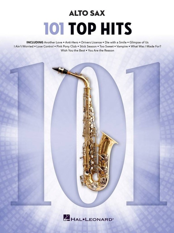 101 Top Hits for Alto Sax  Altsaxophon  Buch
