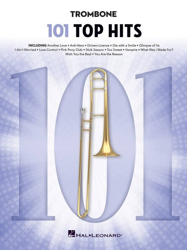 101 Top Hits for Trombone  Posaune  Buch