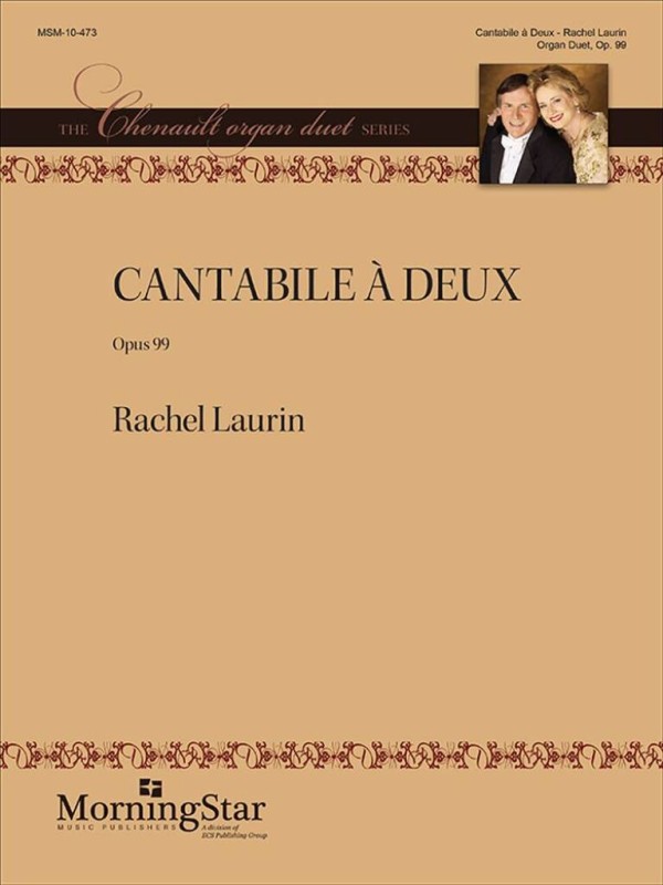 Cantabile à Deux, op. 99&nbsp;&nbsp;for organ duet&nbsp;&nbsp; 