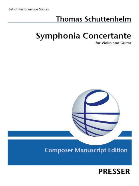 Symphonia Concertante&nbsp;&nbsp;Violine und Gitarre&nbsp;&nbsp;Spielpartitur